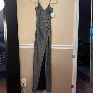 Silver Windsor Formal Dress - Small